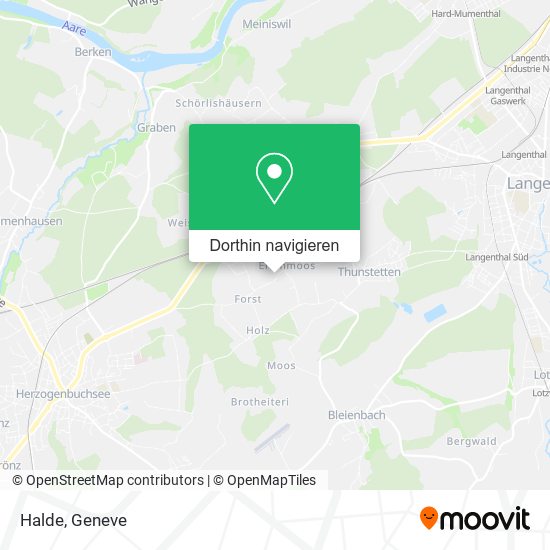 Halde Karte