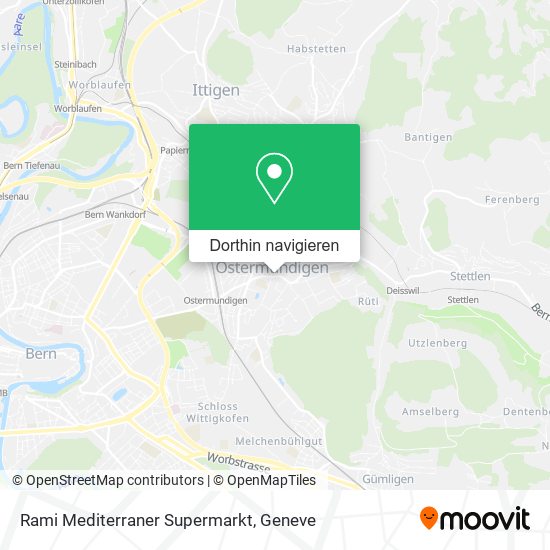Rami Mediterraner Supermarkt Karte