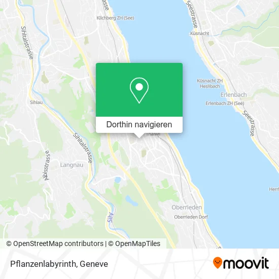 Pflanzenlabyrinth Karte