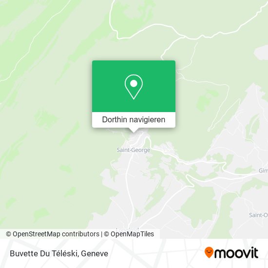 Buvette Du Téléski Karte