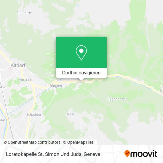 Loretokapelle St. Simon Und Juda Karte