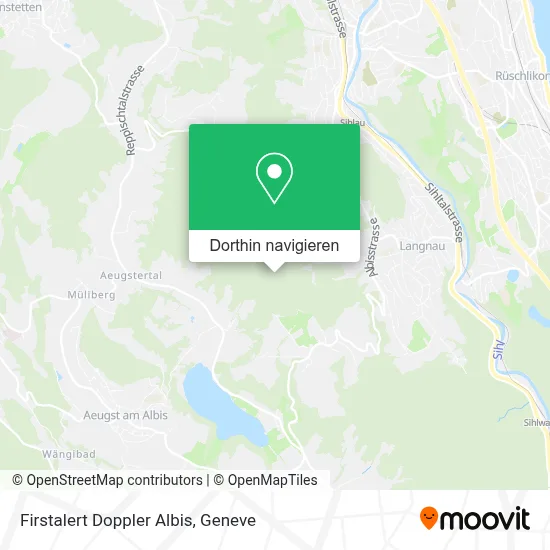 Firstalert Doppler Albis Karte