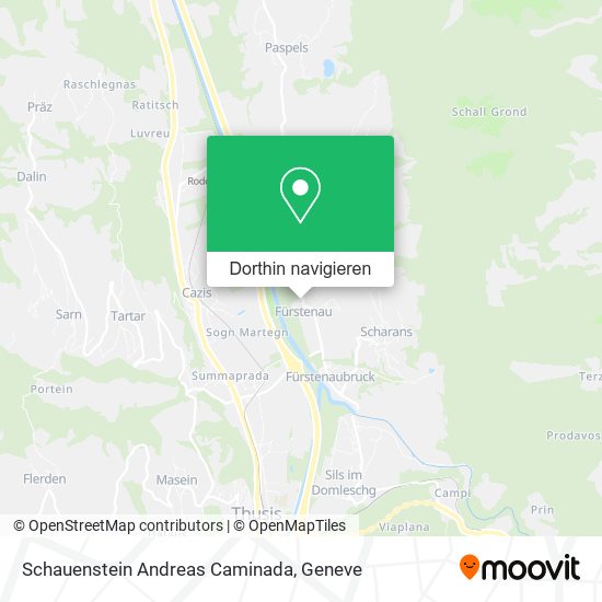 Schauenstein Andreas Caminada Karte