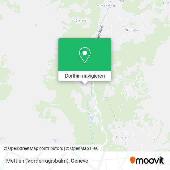 Mettlen (Vorderrugisbalm) Karte