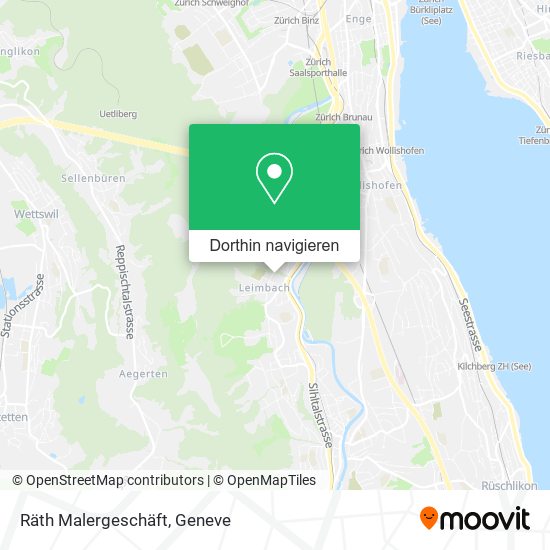 Räth Malergeschäft Karte