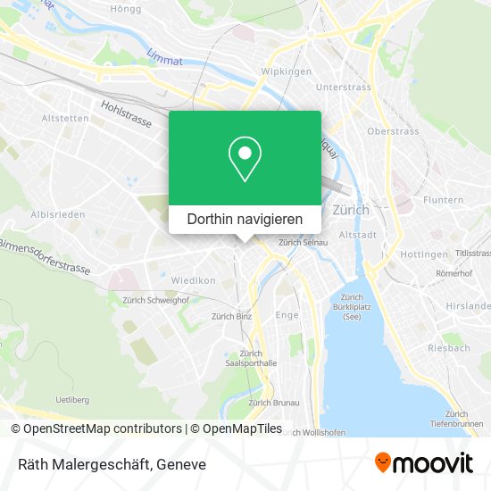 Räth Malergeschäft Karte