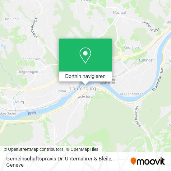 Gemeinschaftspraxis Dr. Unternährer & Bleile Karte