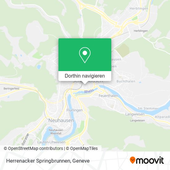 Herrenacker Springbrunnen Karte