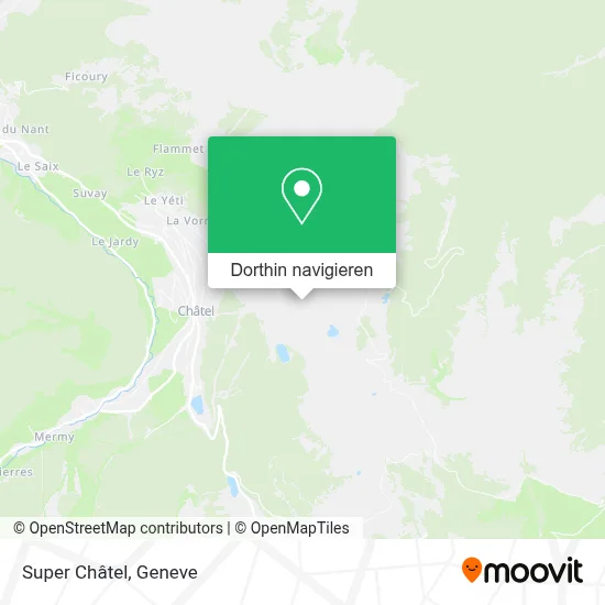 Super Châtel Karte