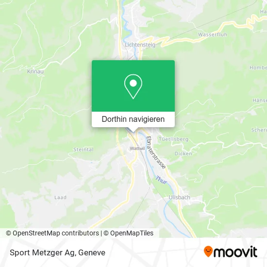 Sport Metzger Ag Karte