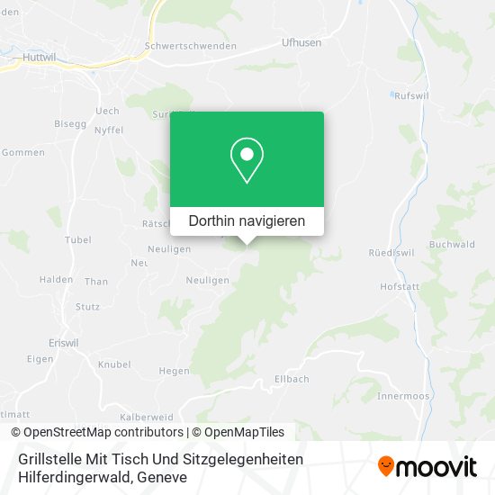 Grillstelle Mit Tisch Und Sitzgelegenheiten Hilferdingerwald Karte
