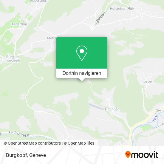 Burgkopf Karte