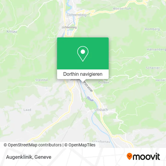 Augenklinik Karte