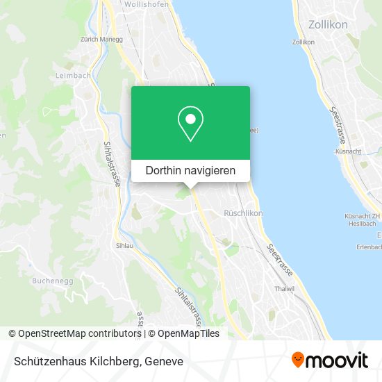 Schützenhaus Kilchberg Karte