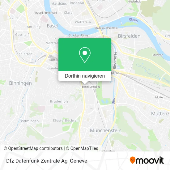 Dfz Datenfunk-Zentrale Ag Karte