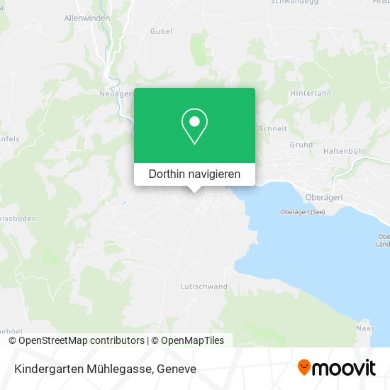 Kindergarten Mühlegasse Karte
