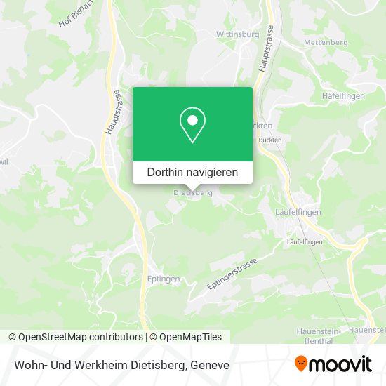Wohn- Und Werkheim Dietisberg Karte