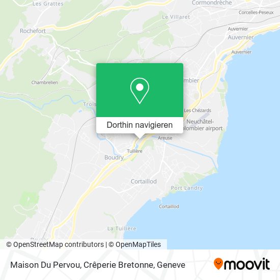 Maison Du Pervou, Crêperie Bretonne Karte