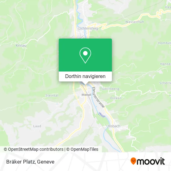 Bräker Platz Karte