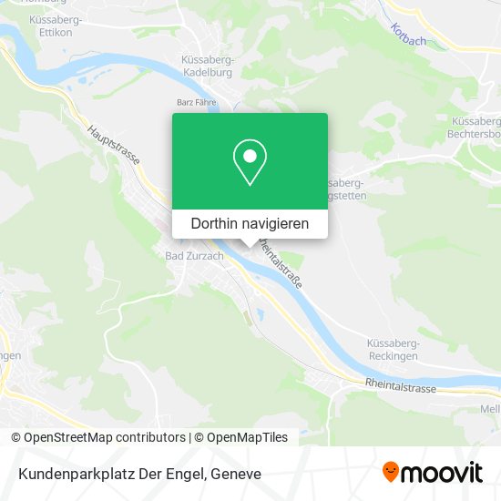 Kundenparkplatz Der Engel Karte