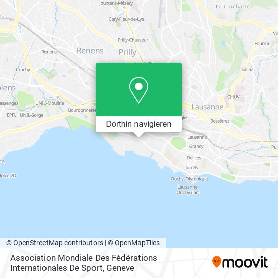 Association Mondiale Des Fédérations Internationales De Sport Karte