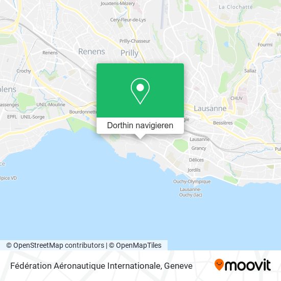 Fédération Aéronautique Internationale Karte
