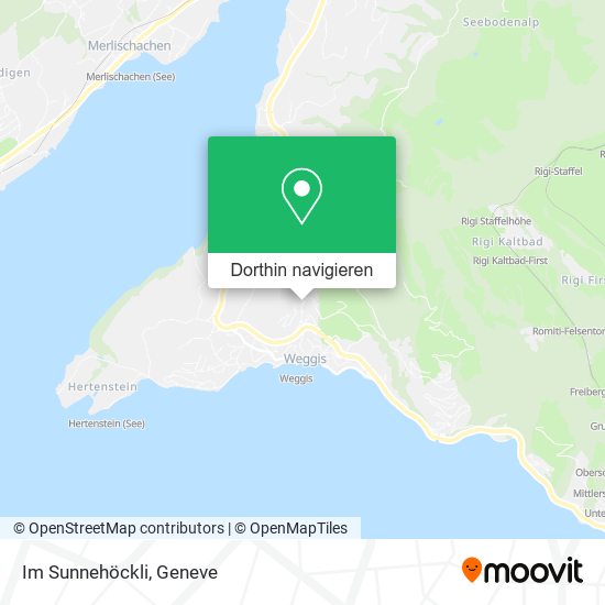 Im Sunnehöckli Karte