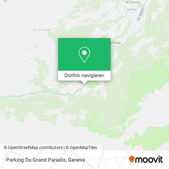 Parking Du Grand Paradis Karte