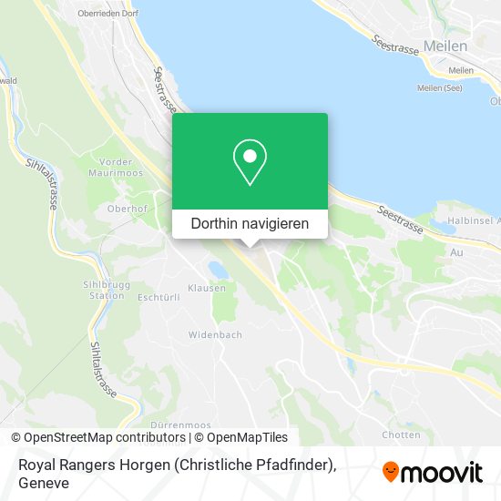 Royal Rangers Horgen (Christliche Pfadfinder) Karte