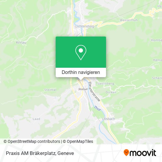 Praxis AM Bräkerplatz Karte