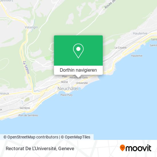 Rectorat De L'Université Karte