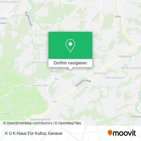 K U K Haus Für Kultur Karte