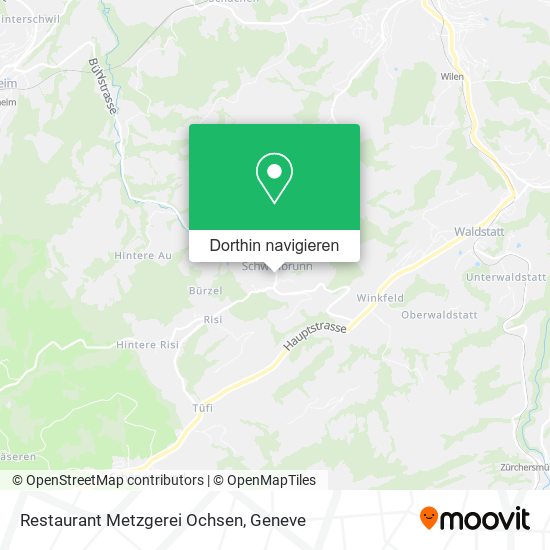 Restaurant Metzgerei Ochsen Karte