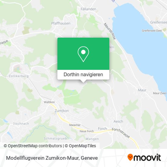 Modellflugverein Zumikon-Maur Karte