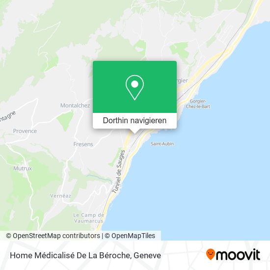 Home Médicalisé De La Béroche Karte