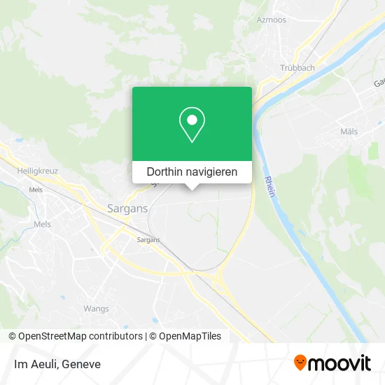 Im Aeuli Karte