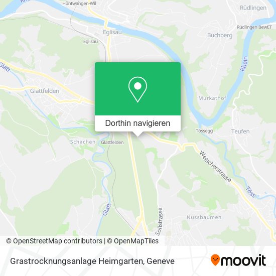 Grastrocknungsanlage Heimgarten Karte