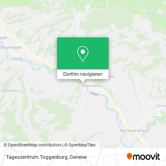 Tageszentrum Toggenburg Karte