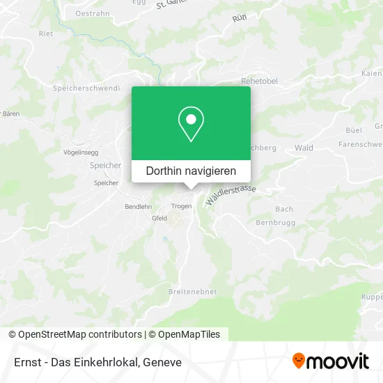 Ernst - Das Einkehrlokal Karte