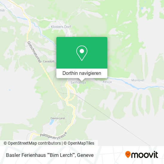 Basler Ferienhaus ""Bim Lerch"" Karte