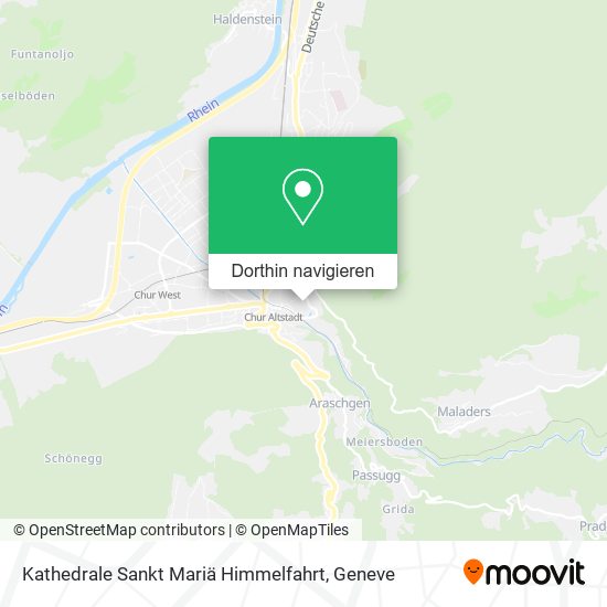 Kathedrale Sankt Mariä Himmelfahrt Karte