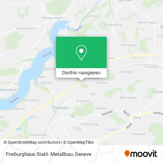 Freiburghaus Stahl- Metallbau Karte