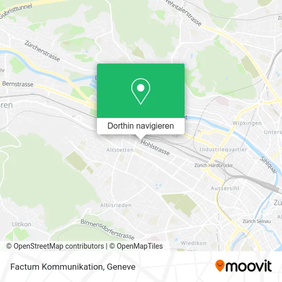 Factum Kommunikation Karte