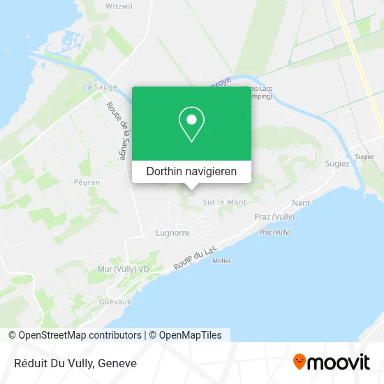 Réduit Du Vully Karte