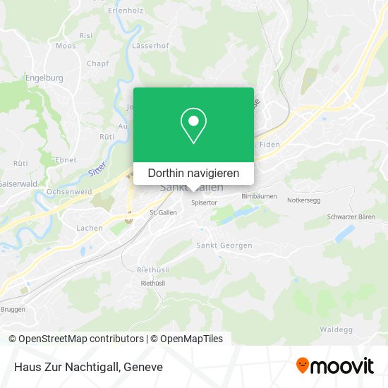 Haus Zur Nachtigall Karte