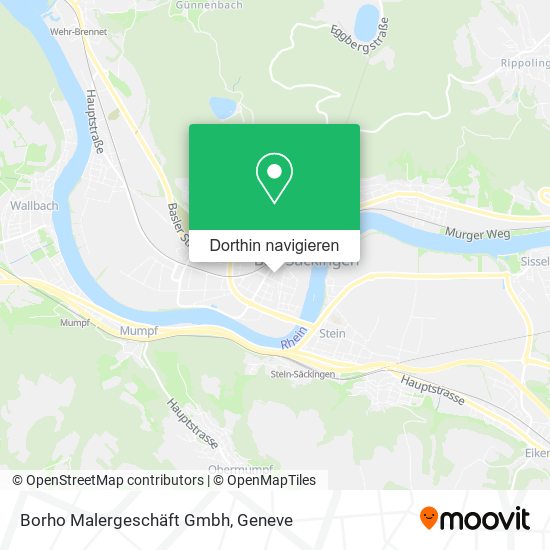 Borho Malergeschäft Gmbh Karte