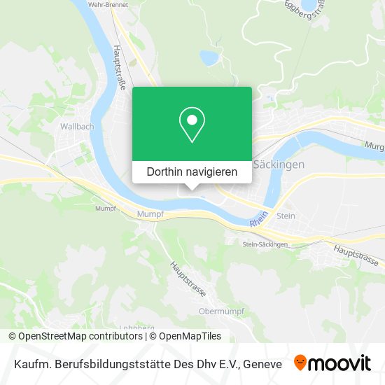 Kaufm. Berufsbildungststätte Des Dhv E.V. Karte