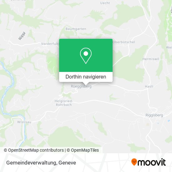 Gemeindeverwaltung Karte