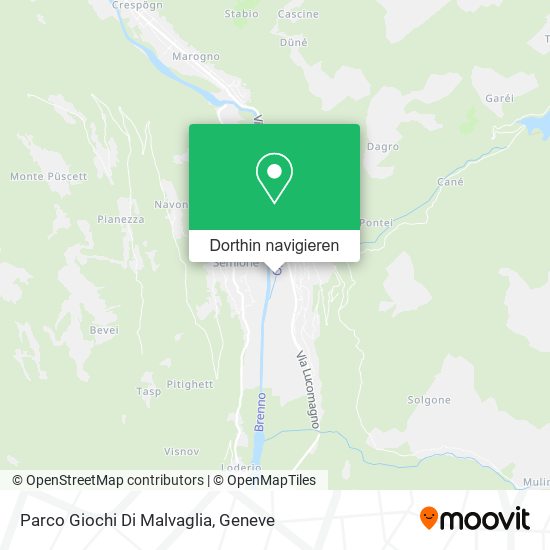 Parco Giochi Di Malvaglia Karte