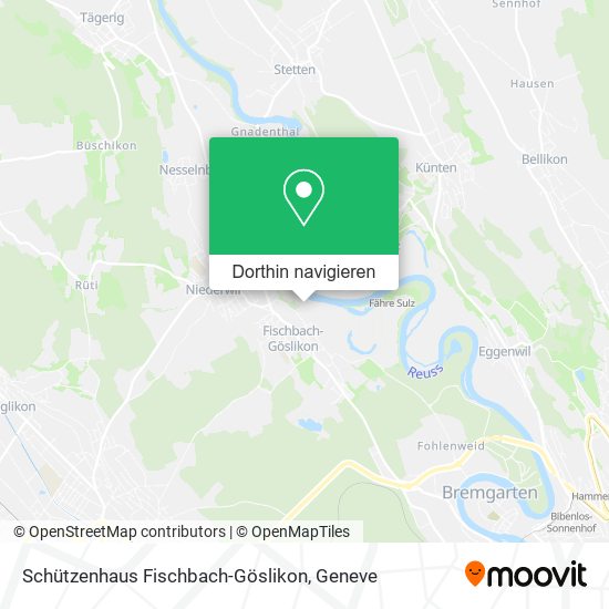 Schützenhaus Fischbach-Göslikon Karte